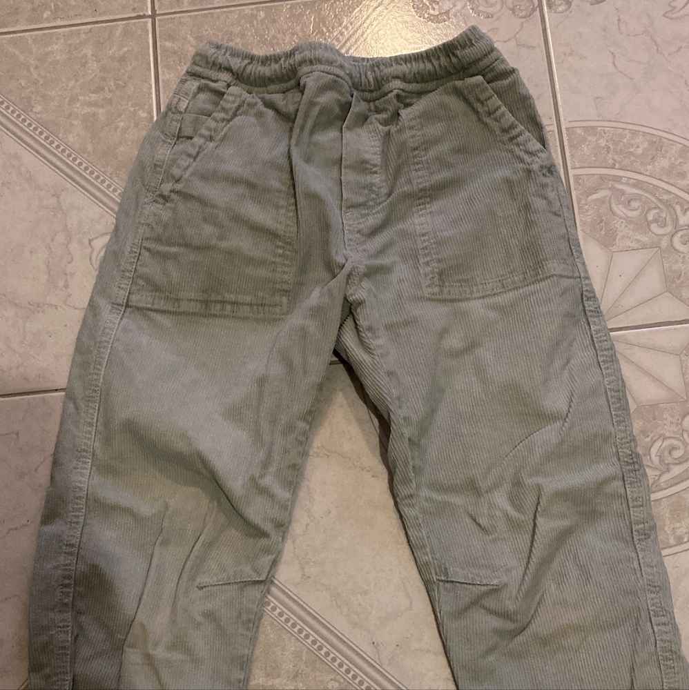 Zara boys corduroy joggers pant